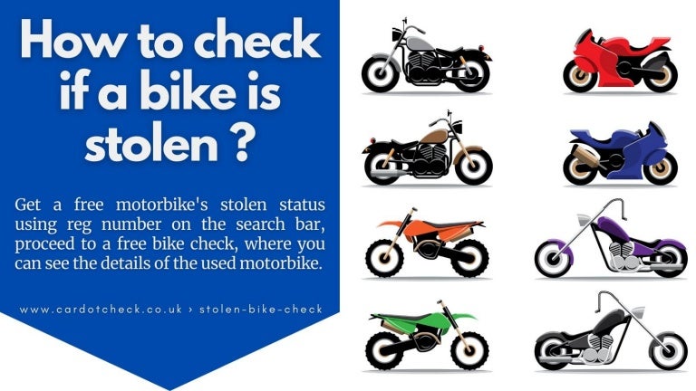 Stolen bike check