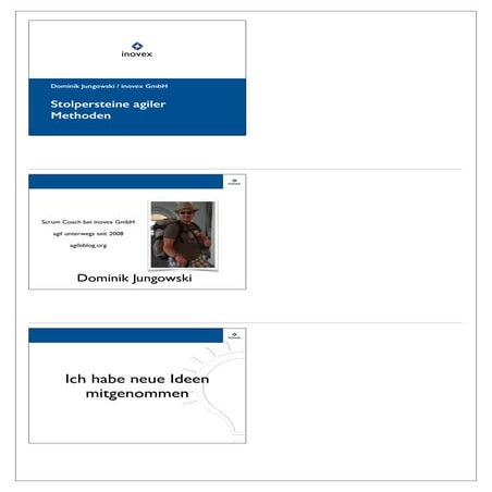 Stolpersteine agiler Methoden