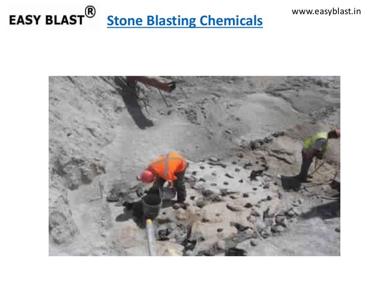 Stone Blasting Chemicals Boulder Breaking