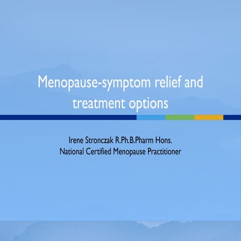 menopause and hormone replacement therapy hrt  (1)