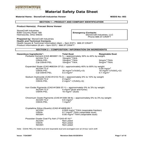 Stone craft msds-3-25-14