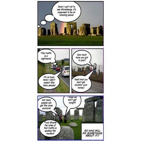 Stonehenge   Comic Mark Scheme And Task