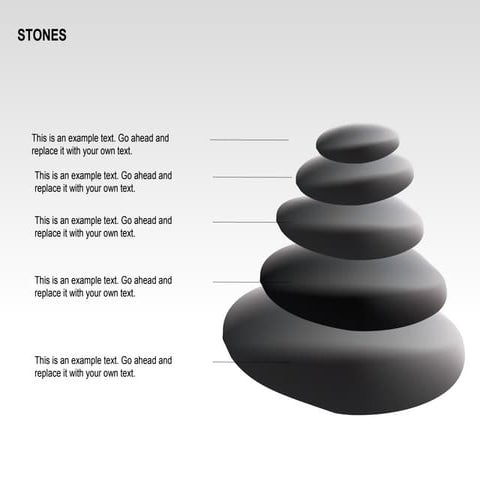 Stones PowerPoint Diagrams