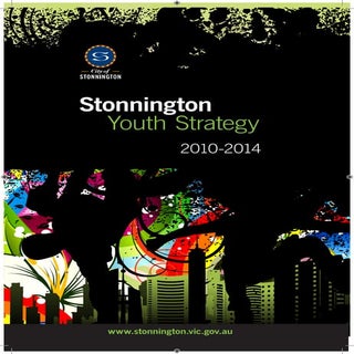Stonnington youth strategy 2010 2014
