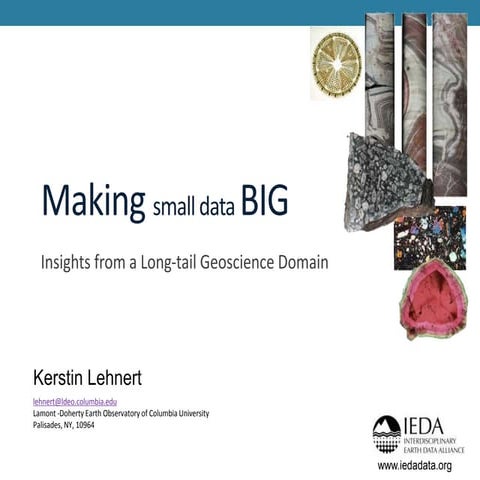 Big Data vs. Small Data...what's the difference? | PDF