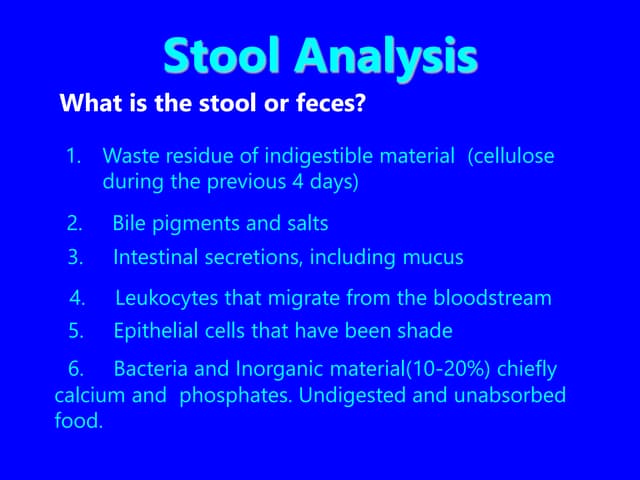 Stool (1) | PPT