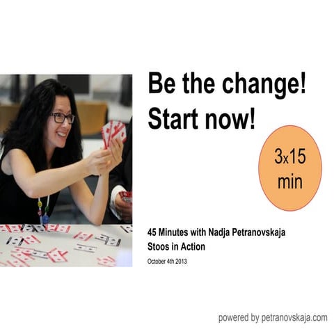 How to change the world - Stoos in action 