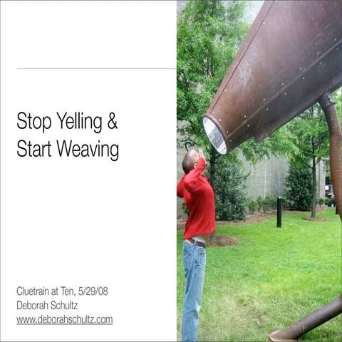 Cluetrain at 10 - Celebrating the Customer in Charge