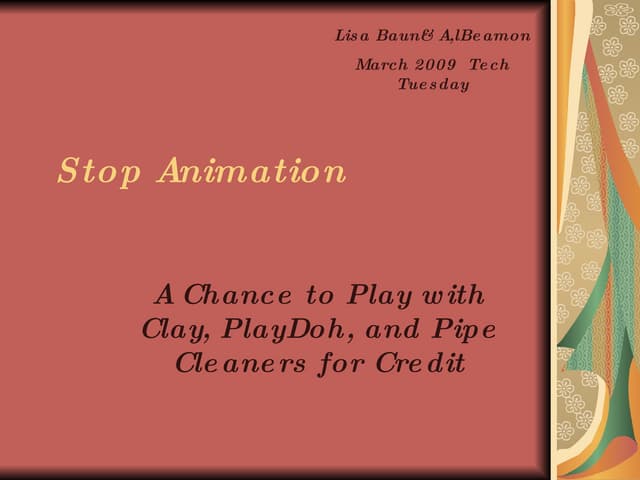 Stop Animation