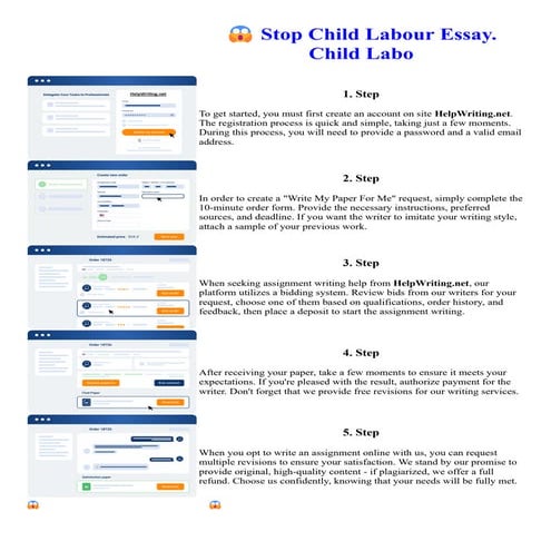 Stop Child Labour Essay. Child Labo