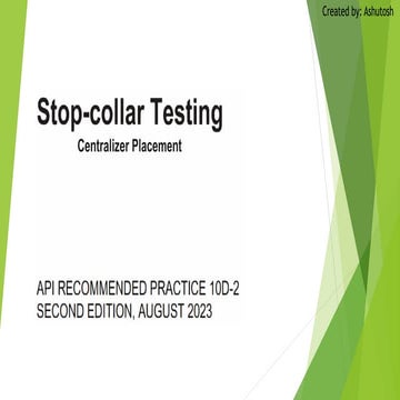 Stop Collar Testing Training As per API RP10D-2.pdf