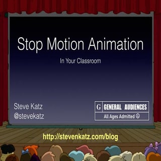 Stop Motion Animation in Your Class...
