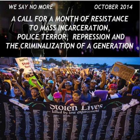 Stop police terror 2014 power pt show