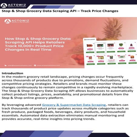 Stop & Shop Grocery Data Scraping API – Track Price Changes.pptx