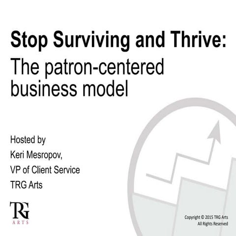 Stop surviving and thrive: The patron-centered business model