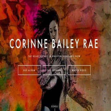 "Stop Where You Are" - Corinne Bailey Rae 
