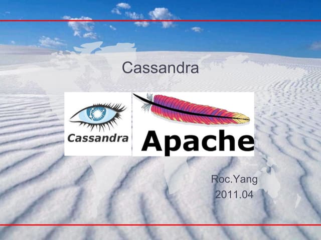 Storage   cassandra