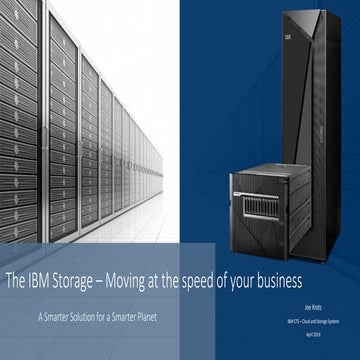 Storage Cloud and Spectrum deck March 2016