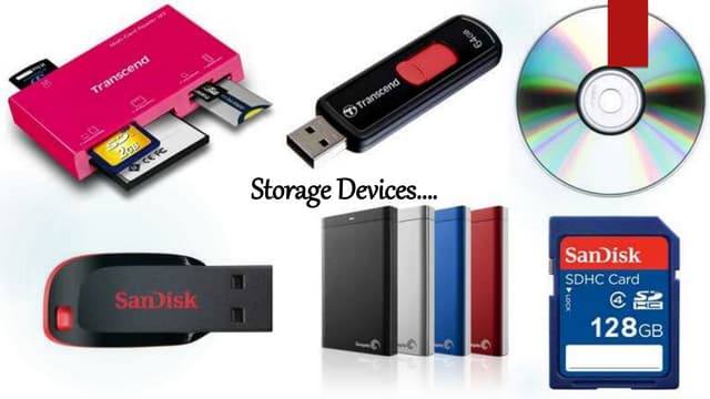 S tora ge devices