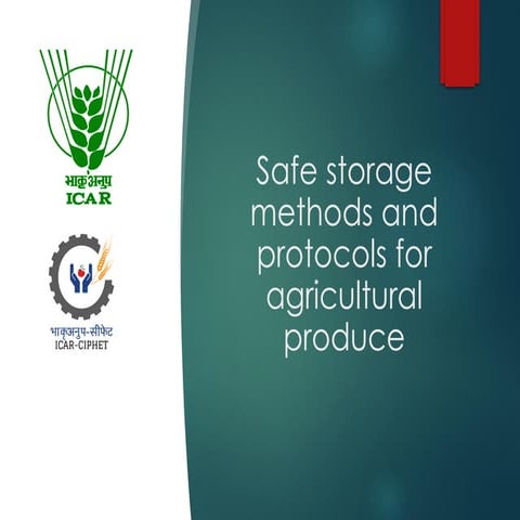 Storage protocols and safe storage_MANAGE training.pdf