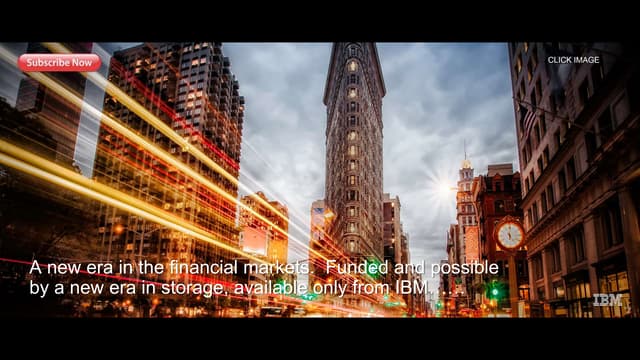 IBM Storage for Financial Services Institutions (1Q 2017)