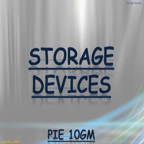 {Storage Pie}