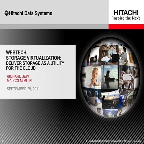 Storage virtualization: deliver storage as a utility for the cloud webinar