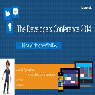 Loja de aplicativos e portal do desenvolvedor