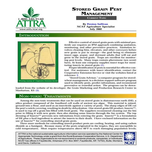 Stored Grain Pest Management