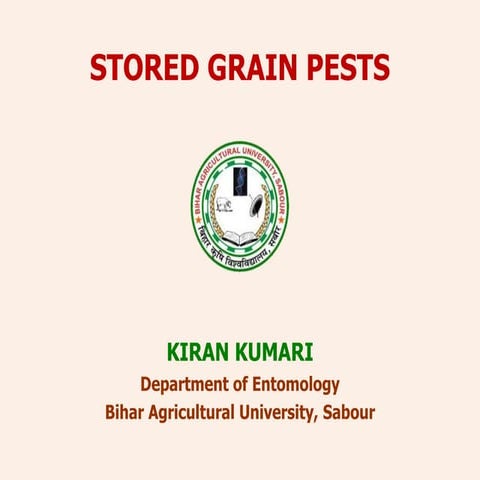 Stored Grain Pest in detail in brief .pptx