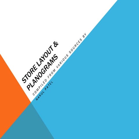 Store Layouts & Planograms