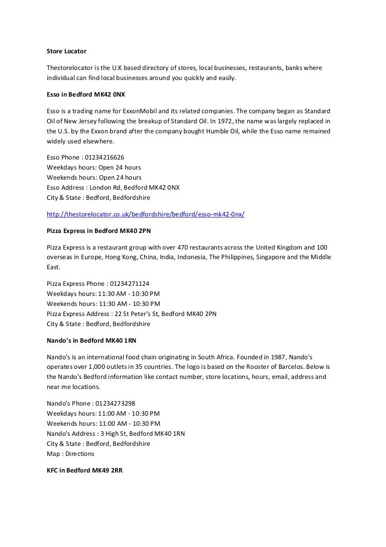 MK store locator