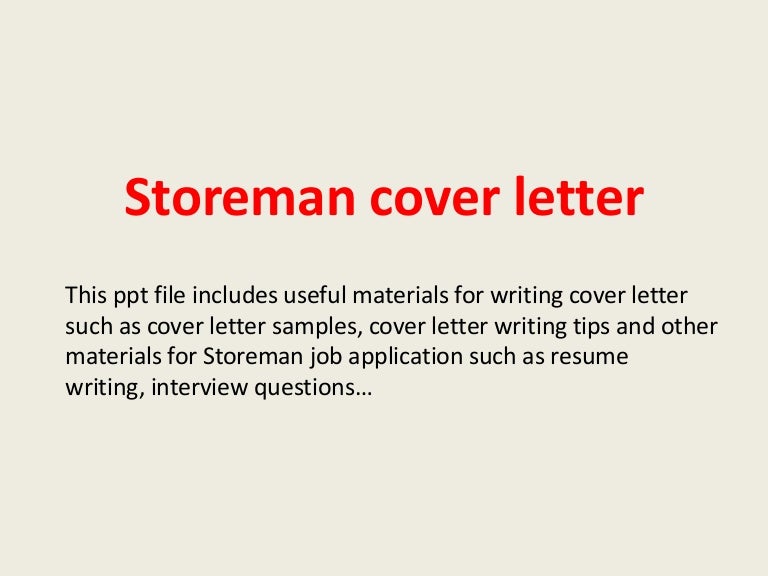 storemancoverletter 140306025714 phpapp01 thumbnail 4jpgcb1394074750 - Sample Resume Warehouse Storeperson storemancoverletter 140306025714 phpapp01 thumbnail 4jpgcb1394074750 - Sample Resume Warehouse Storeperson
