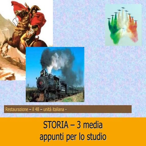 Appunti di Storia 3media
