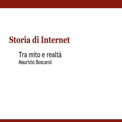 Storia Di Internet