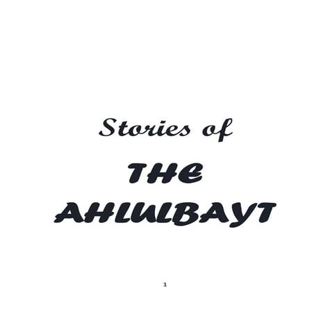 stories of Ahlulbayt