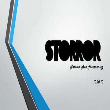 Storror Parkour | PPTX