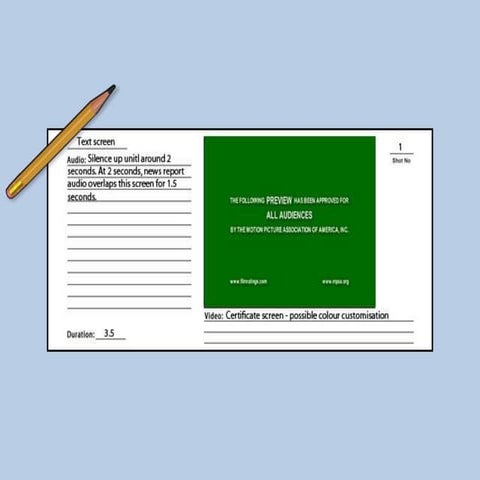 Storyboard - Horror Trailer