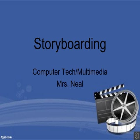 Storyboarding