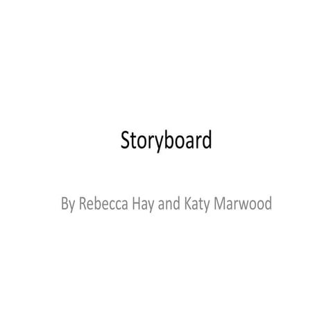 Storyboard