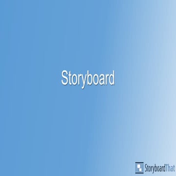 Storyboard animated