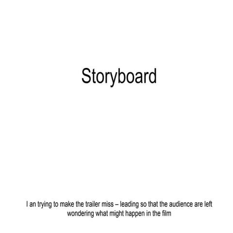 Storyboard
