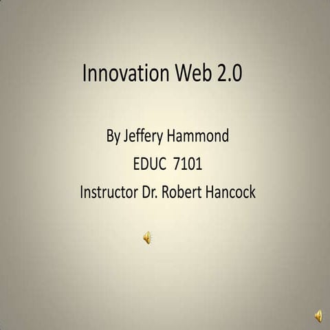 Storyboard for innovation web 2.0