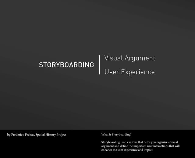 Storyboarding for Data Visualization Design