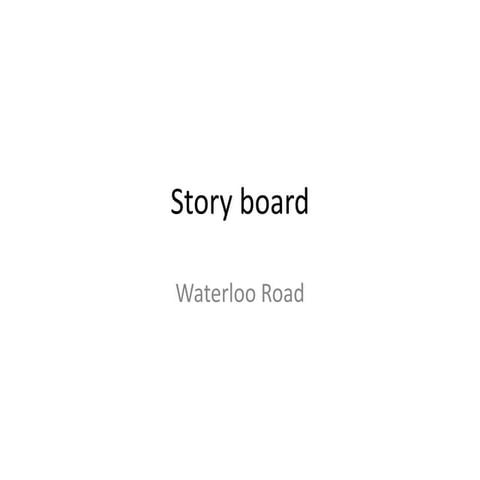 Story board of example script