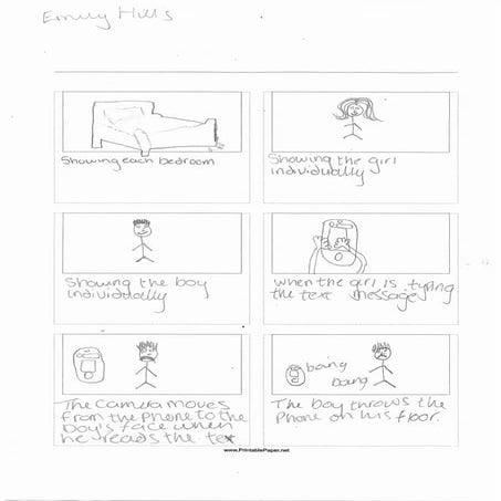 Story board page 1