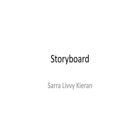Storyboard power point