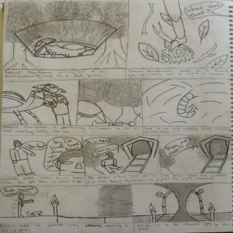 Storyboard presentation