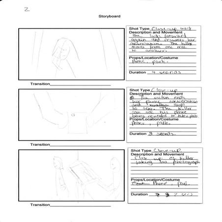 Short film storyboard | PDF