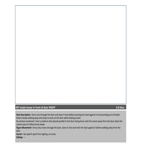 Storyboard template